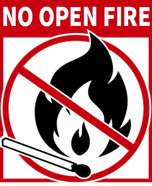 火気厳禁
