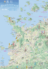 Illustrated Map of Kagawa