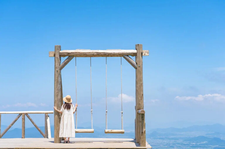 Skyview Ropeway Unpenji Ropeway (Skyview Swingset, Mount Unpenji Summit Park) | Mitoyo ...