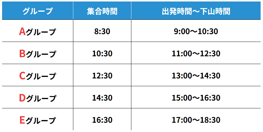 予約できる期間と時間帯