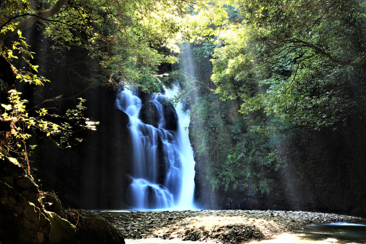 「光降る水簾」八木義樹（観音寺市）