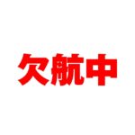欠航中